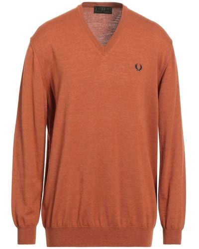Fred Perry Sweater - Orange