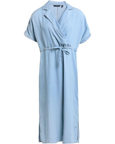 Vero Moda Midi Dress - Blue