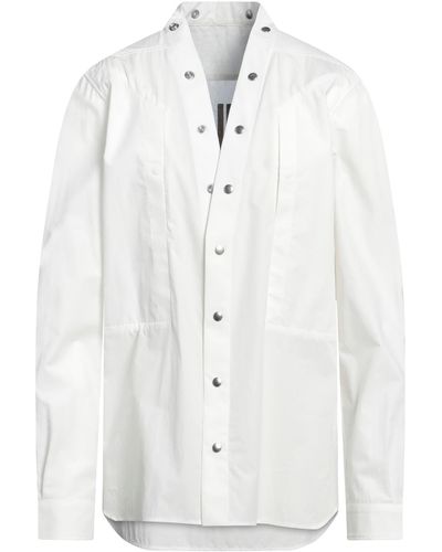 Rick Owens Hemd - Weiß