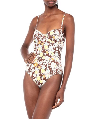Tory Burch One-piece Swimsuit - Brown
