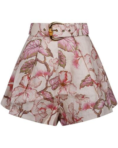 Zimmermann Shorts & Bermudashorts - Pink