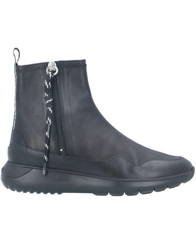 Hogan Botines de caña alta - Negro