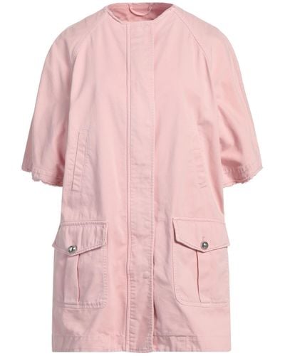 Ermanno Scervino Denim Outerwear - Pink