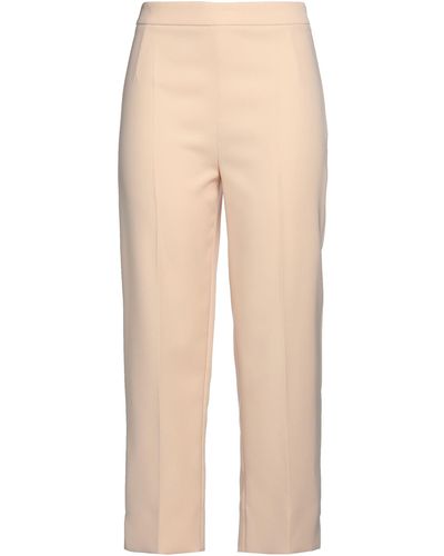 Boutique Moschino Trousers - Natural