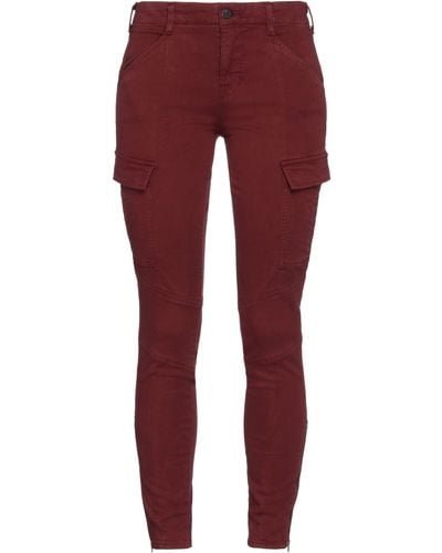 J Brand Pantalone - Rosso