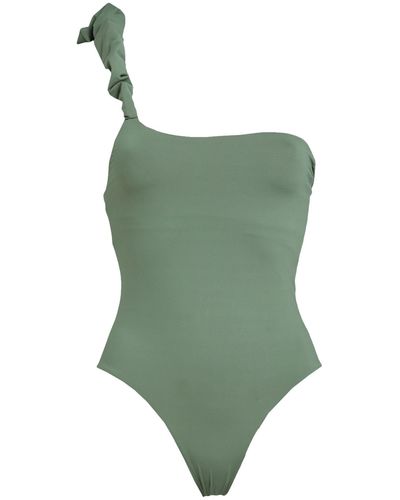 WEILI ZHENG One-piece Swimsuit - Green