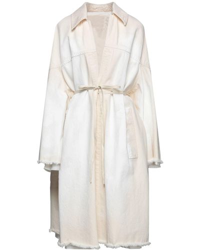 Marni Ivory Denim Outerwear Cotton - White