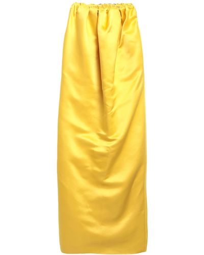 CALVIN KLEIN 205W39NYC Long Skirt - Yellow