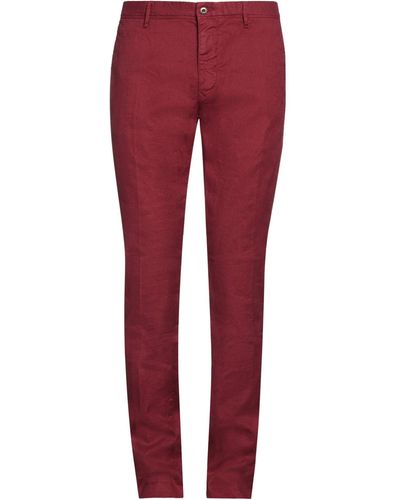 Incotex Pantalone - Rosso