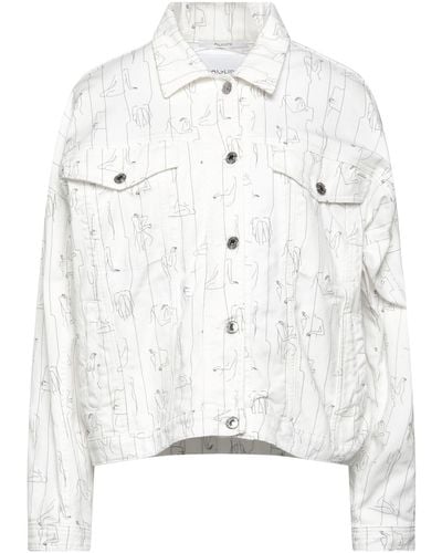Aglini Denim Outerwear - White