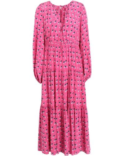 Diane von Furstenberg Midi Dress - Pink