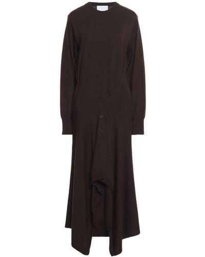 Erika Cavallini Semi Couture Robe midi - Noir