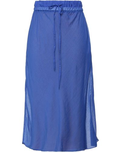 Alysi Midi Skirt - Blue