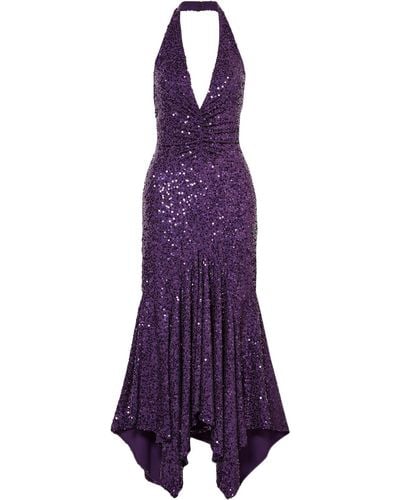 Michael Kors Midi Dress - Purple