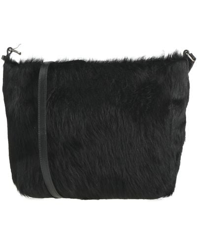 Dries Van Noten Cross-Body Bag Leather - Black