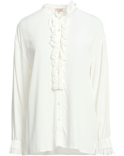 HER SHIRT HER DRESS Camicia - Bianco
