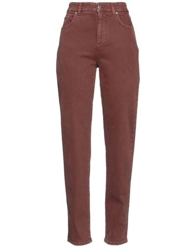 Stella McCartney Pantaloni Jeans - Rosso