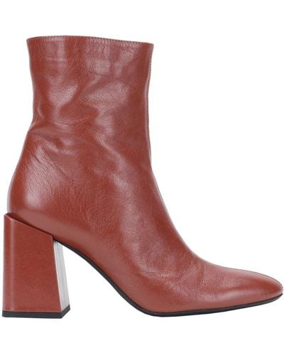 Furla Bottines - Rouge