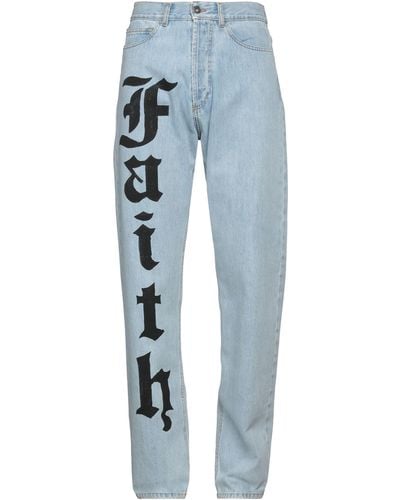 Faith Connexion Pantalon en jean - Bleu