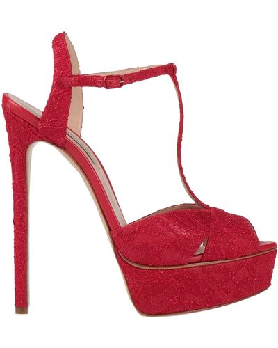 Casadei Sandalias - Rojo