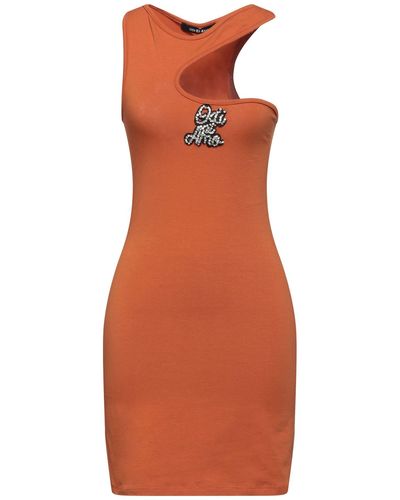 Odi Et Amo Mini Dress - Orange