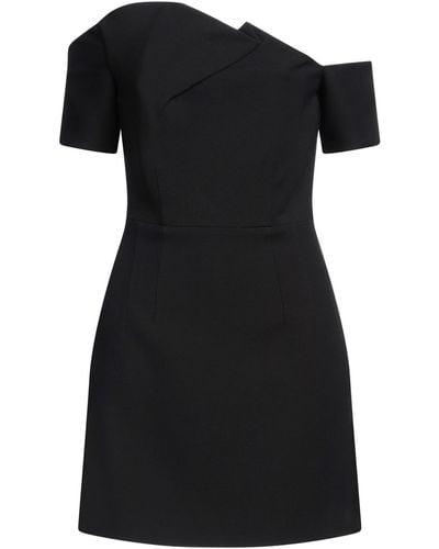 Roland Mouret Mini Dress - Black