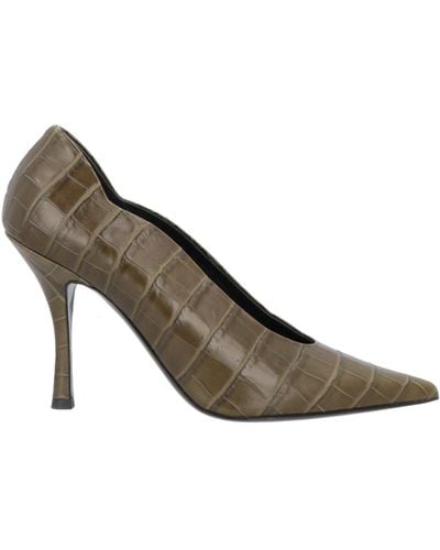 Couture Pumps - Gray