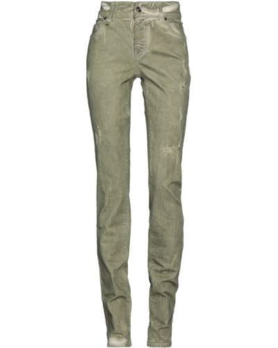 John Galliano Pantaloni Jeans - Verde