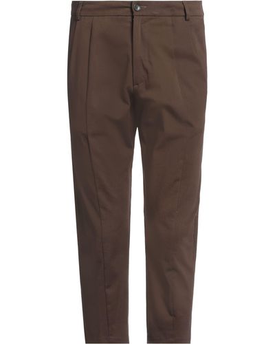 Low Brand Cropped Trousers - Brown