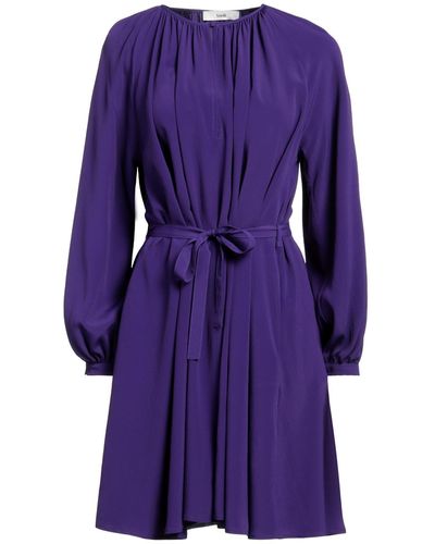 Suoli Mini Dress - Purple