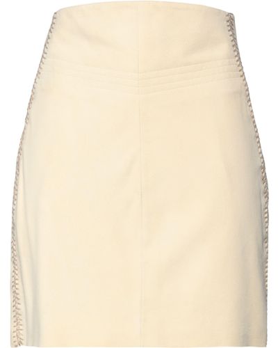 Alberta Ferretti Mini-jupe - Neutre