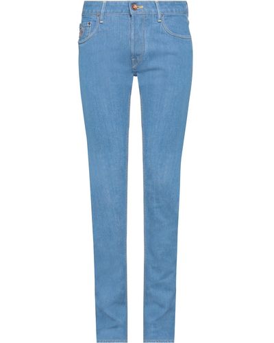 Hand Picked Pantalon en jean - Bleu