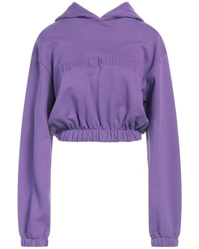 hinnominate Sweatshirt Cotton, Elastane - Purple