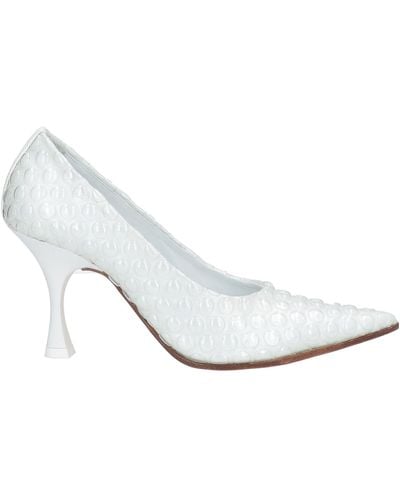MM6 by Maison Martin Margiela Court Shoes - White