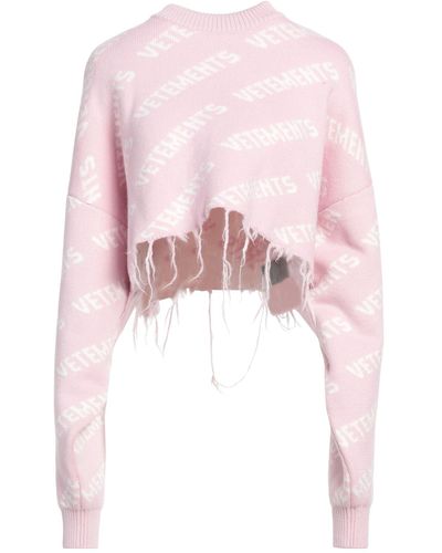 Vetements Sweater - Pink