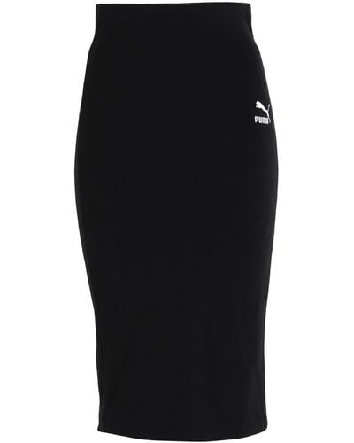 PUMA Midi Skirt - Black