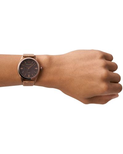 Emporio Armani Wrist Watch - Natural