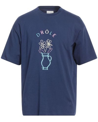 Drole de Monsieur T-shirt - Blu