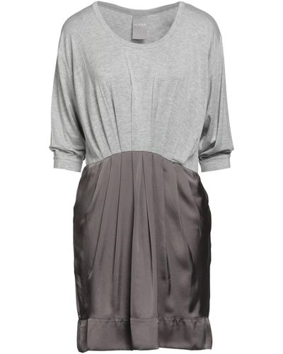 Alpha Studio Mini Dress - Grey