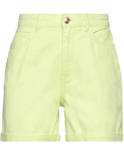 ONLY Denim Shorts - Yellow
