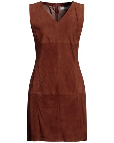 Marella Mini Dress - Brown