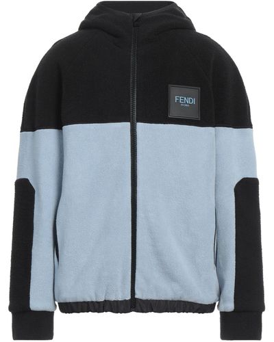 Fendi Sky Sweatshirt Cotton, Modal, Ramie, Polyester - Black