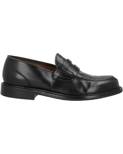 Green George Loafers - Black