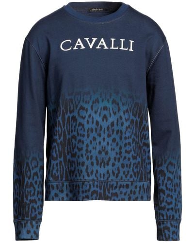 Roberto Cavalli Sweat-shirt - Bleu