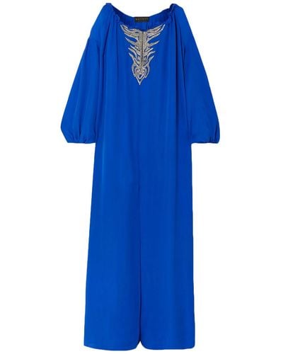 Dundas Maxi Dress - Blue