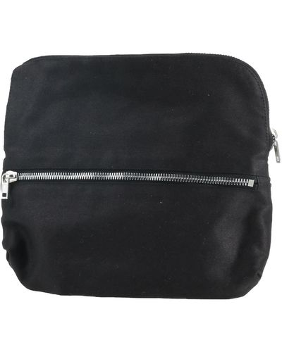 Rick Owens Belt Bag Textile Fibers - Black