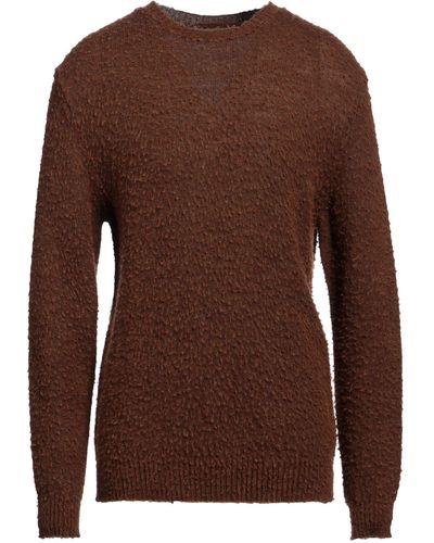 Salvatore Santoro Sweater Acrylic, Alpaca Wool, Wool - Brown