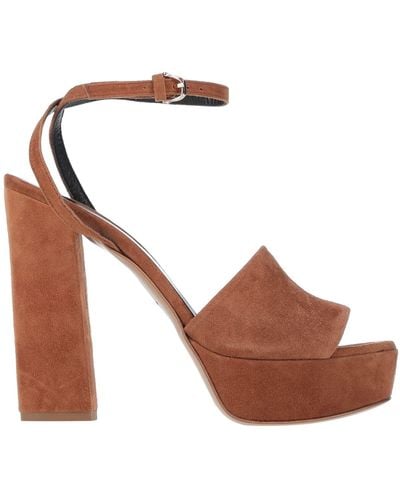 Trussardi Sandals Soft Leather - Brown