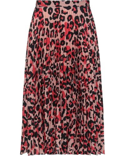 Closet Midi Skirt - Red