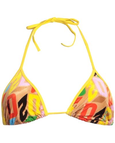 DSquared² Top de bikini - Amarillo